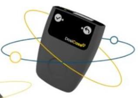 Dispositif médical noir avec logo DocOne®.